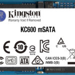 Kingston KC600 SSD 1TB mSATA SATA III SKC600MS/1024G