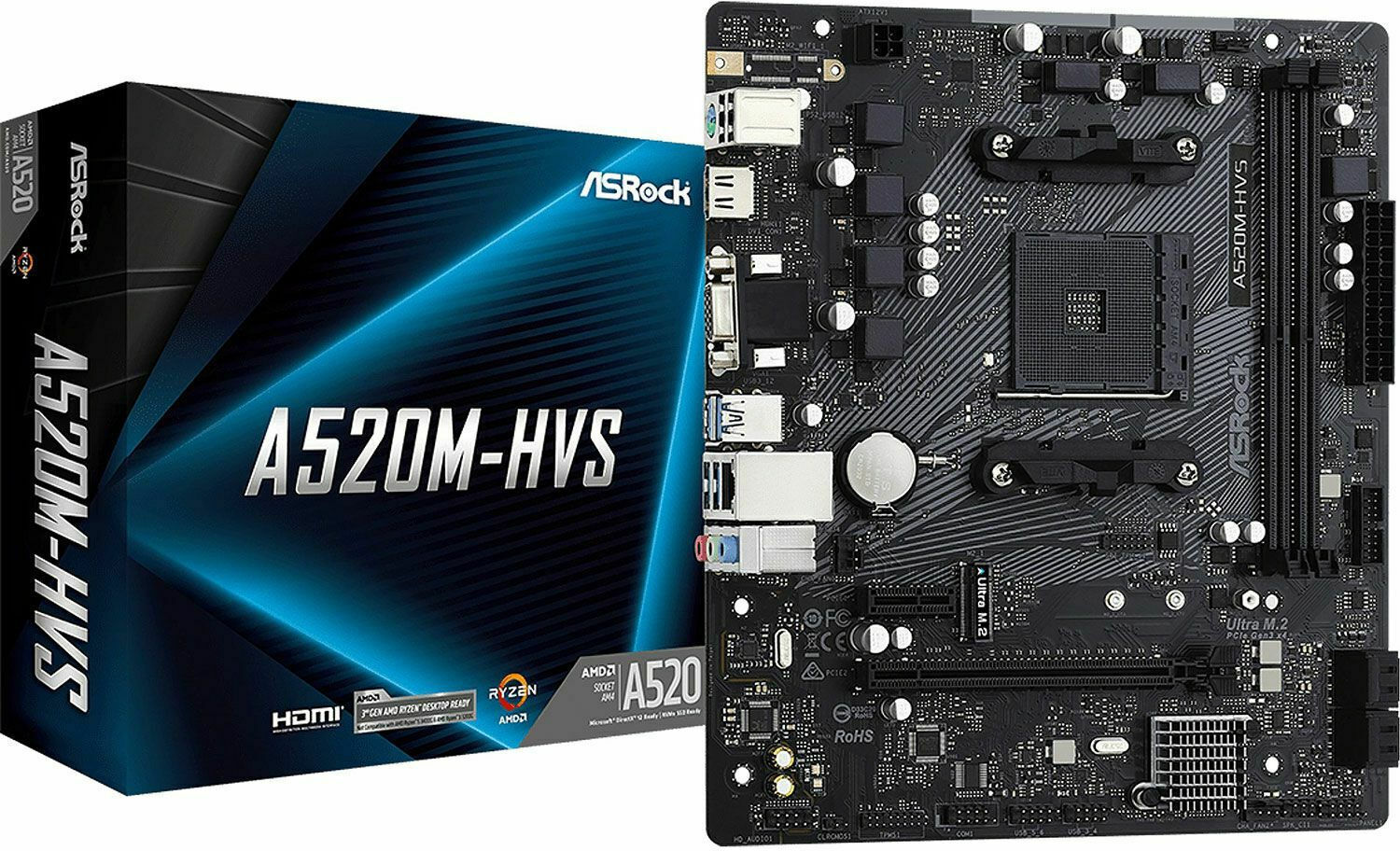 ASRock A520M-HVS - Image 1