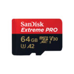 Sandisk Extreme Pro microSDXC 64GB U3 V30 A2 UHS-I