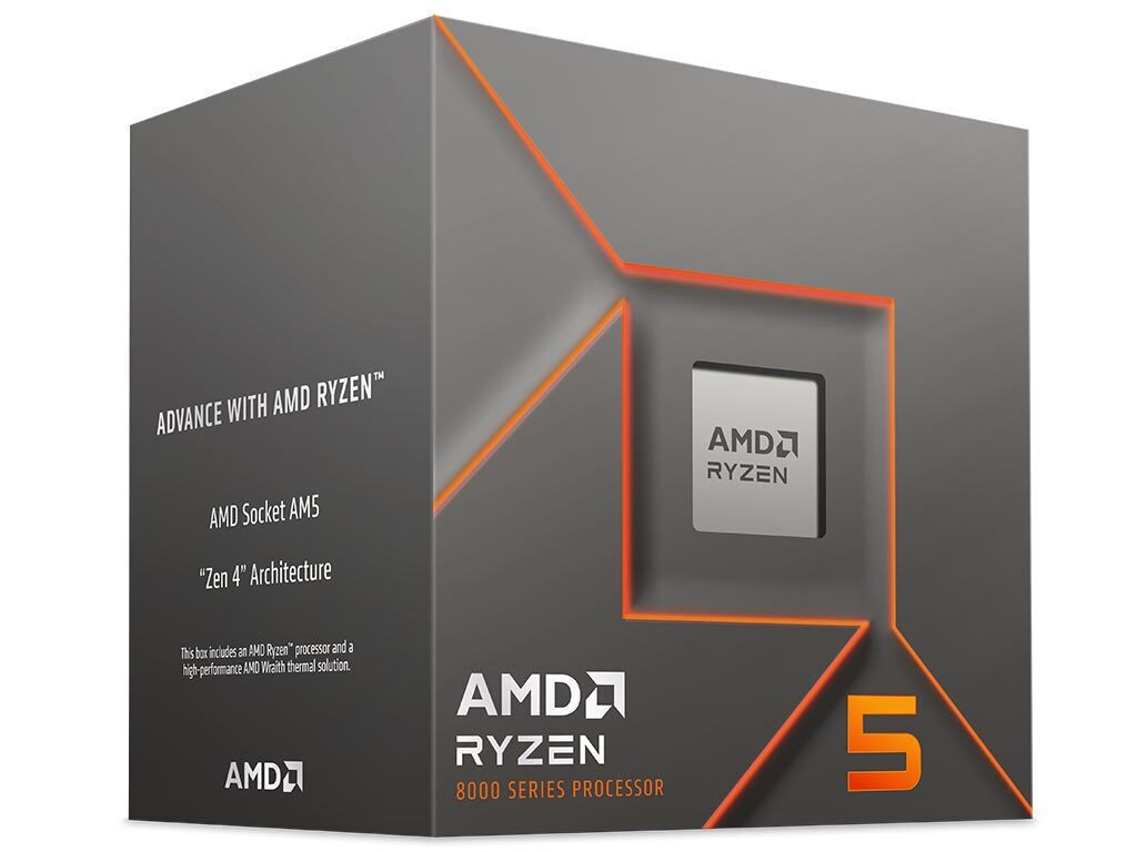AMD Ryzen 5 8400F 4.2GHz με Ψύκτρα - Image 1