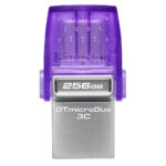 Kingston DataTraveler MicroDuo 3C 256GB USB 3.2 USB-A & USB-C Μωβ