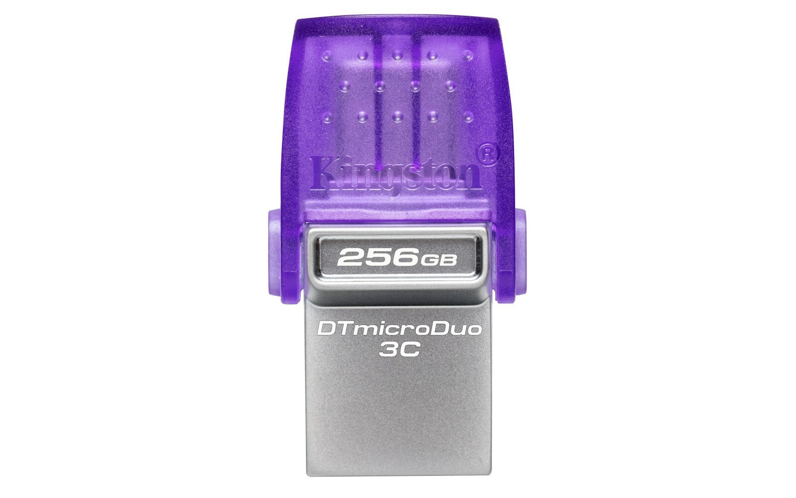 Kingston DataTraveler MicroDuo 3C 256GB USB 3.2 USB-A & USB-C Μωβ - Image 1