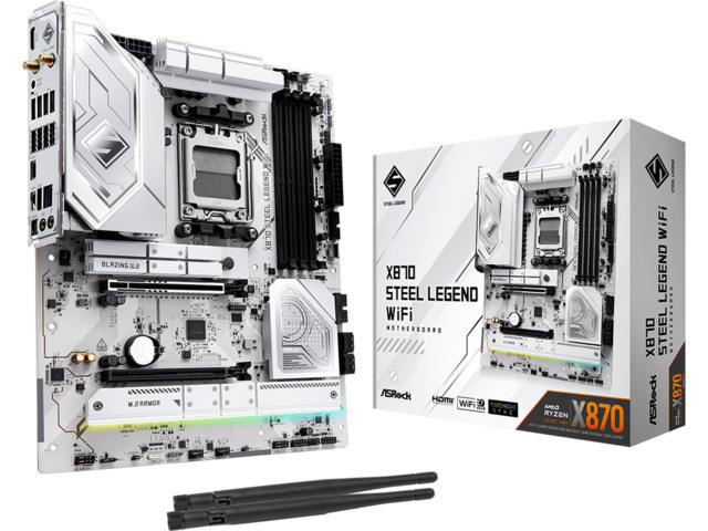 ASRock Steel Legend WiFi X870 - Image 1