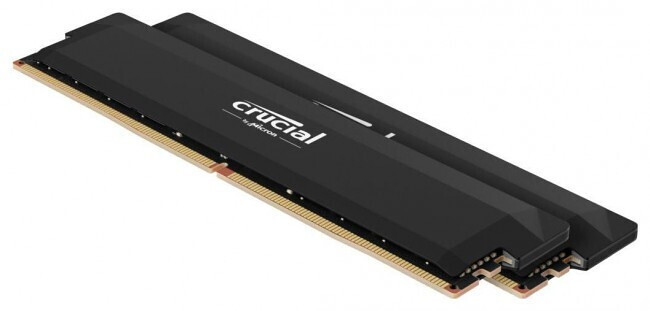 Crucial Pro DDR5 32GB RAM με 2x16GB Modules και Ταχύτητα 6400 για Desktop CP2K16G64C38U5B - Image 1