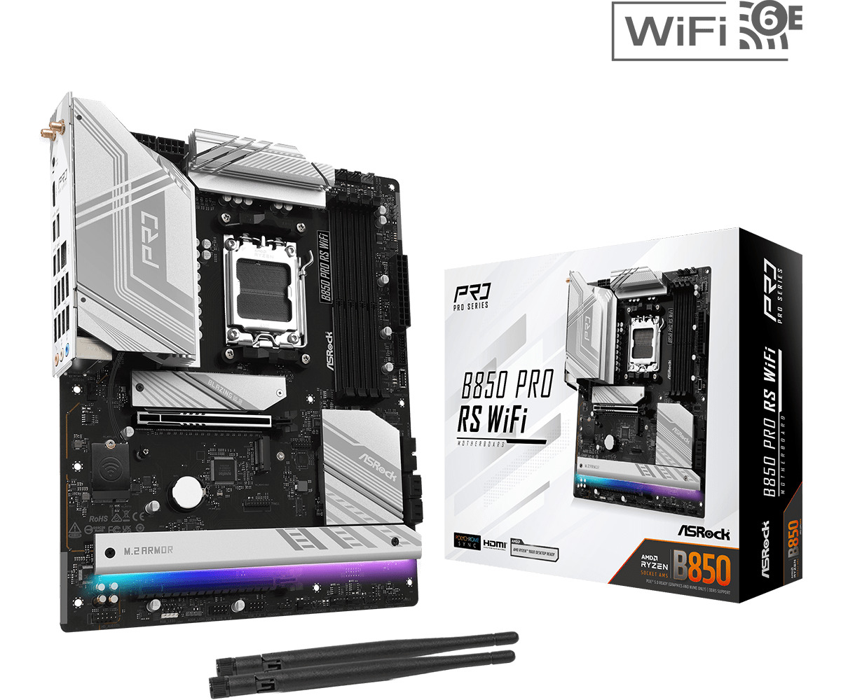 ASRock B850 PRO RS WiFi - Image 1