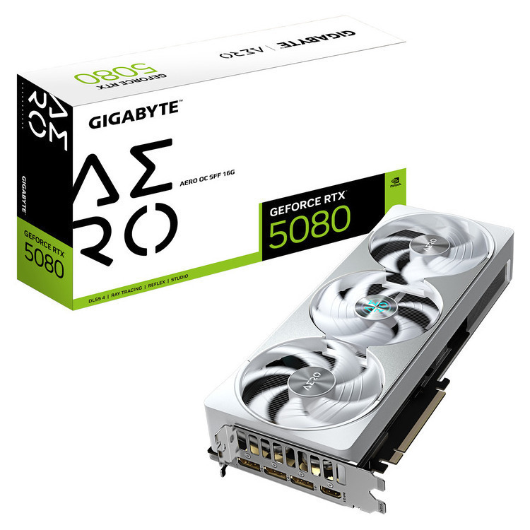 Gigabyte GeForce RTX 5080 16GB Aero OC SFF - Image 1