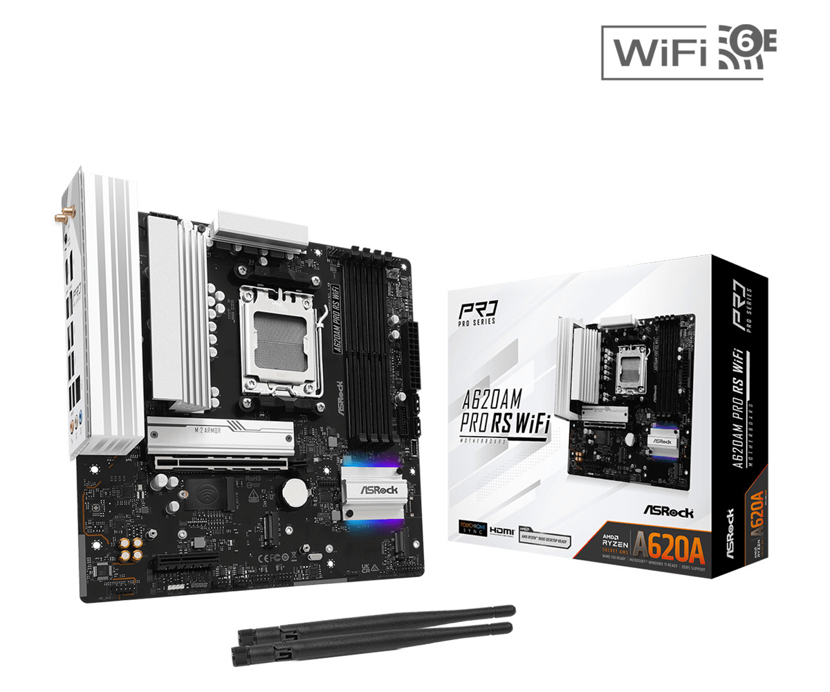 ASRock A620AM Pro RS WiFi - Image 1