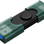 Kingston Datatraveler 128GB USB 2.0 Stick με σύνδεση USB-A & USB-C Πράσινο