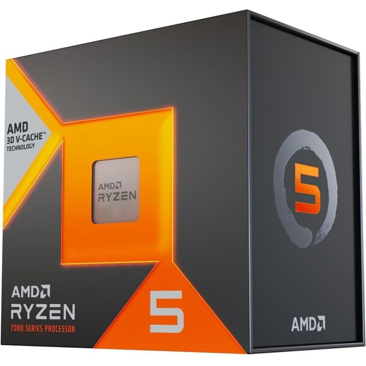 AMD Ryzen 5 7500X3D 4GHz Επεξεργαστής 6 Πυρήνων για Socket AM5 σε Κουτί - Image 1